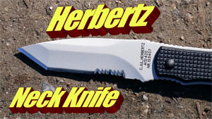 Herbertz Neck Knife mit Tanto Klinge