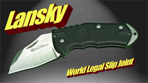 Taschenmesser Lansky World Legal Slip Joint