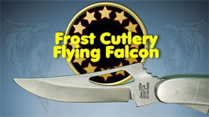 Frost Cutlery Flying Falcon Taschenmesser mit Rasierklinge