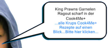 King Prawns Garnelen Ragout scharf in der Cook4Me+
