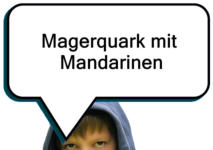 Magerquark mit Mandarinen