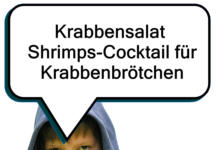 Krabbensalat Shrimps-Cocktail fr Krabbenbrtchen