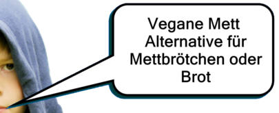 Vegane Mett Alternative für Mettbrötchen oder Brot