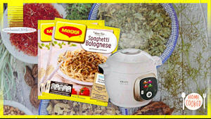 MAGGI Fix für Spaghetti Bolognese in der Cook4me+ aufpeppen