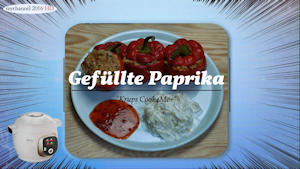 Gefllte Paprika in der Krups Cook4Me+ Schnellkochtopf