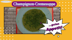 Champignon-Cremesuppe 