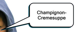 Champignon-Cremesuppe