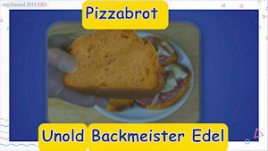 Pizzabrot aus dem Unold Brotbackautomat Backmeister Edel