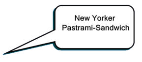 New Yorker Pastrami-Sandwich