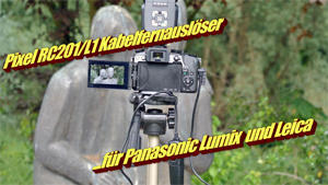 Pixel RC201 L1 Kabelfernauslser fr Panasonic Lumix  und Leica Kameras