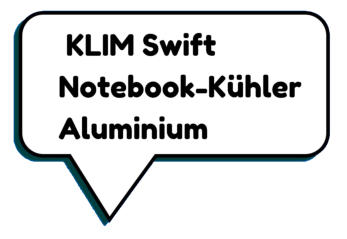 KLIM Swift Notebook-Khler Aluminium