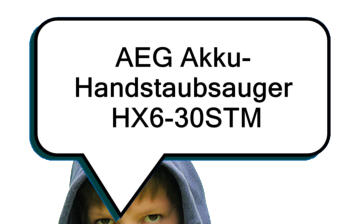 AEG Akku-Handstaubsauger HX6-30STM