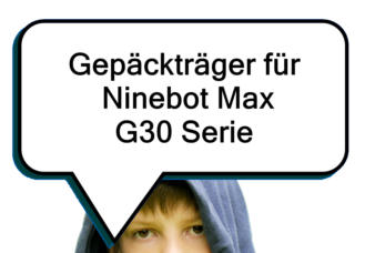 Gepcktrger fr Ninebot Max G30 Serie