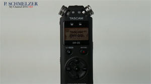 Tascam DR05 Audio Recorder fr Stereoaufnahmen