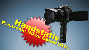 Andoer Kamera Handstativ SLR DSLR DC Panasonic Nikon Sony Canon